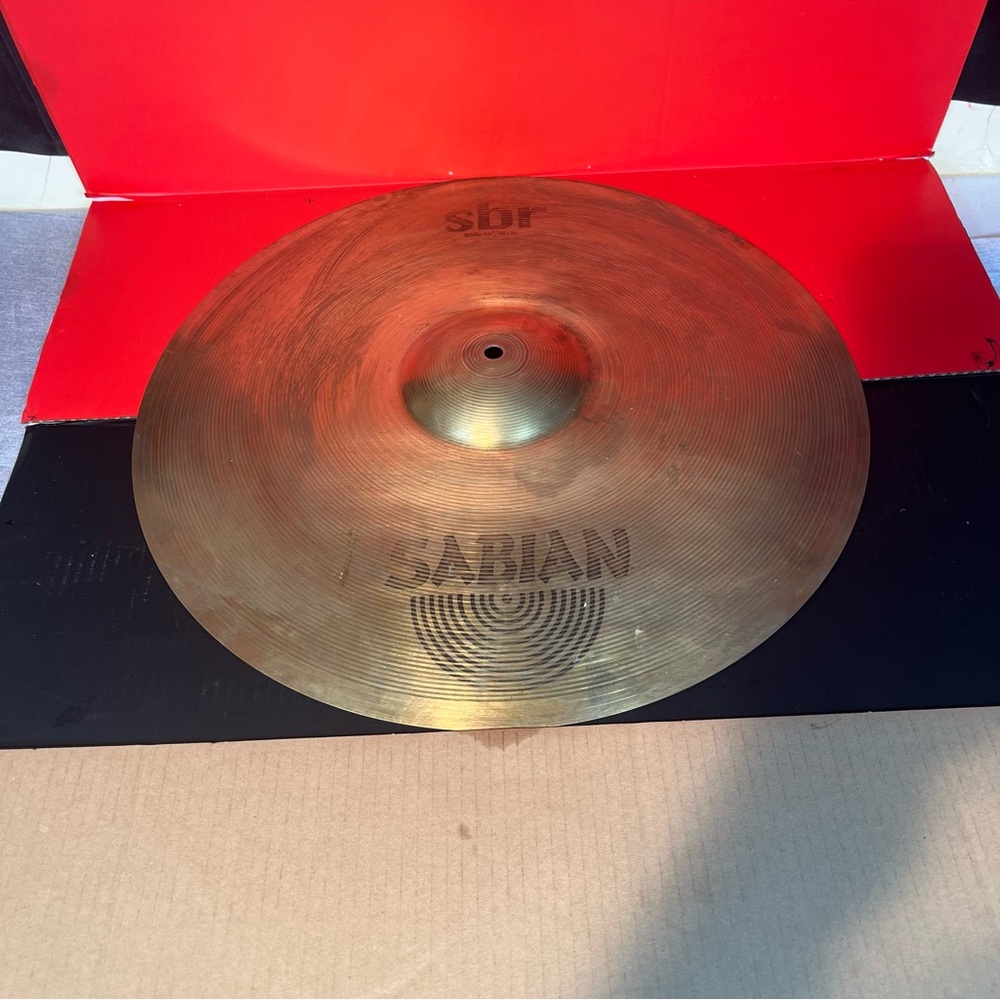 Sabian Cymbal in Gold 20 inch ride preowned